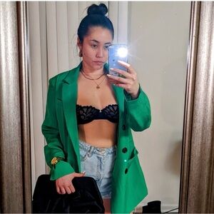 Misguided Green Blazer